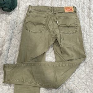 Levi Green Soft Jeans Size:27
